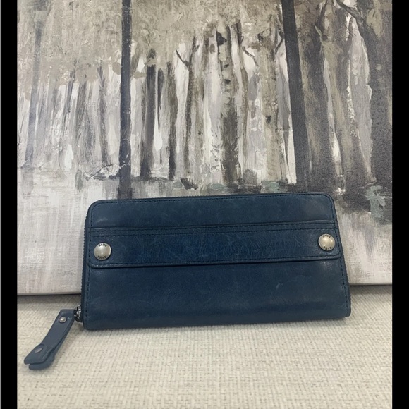 Frye Wallet Peacock Blue - Picture 7 of 15